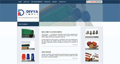 Desktop Screenshot of divyapipes.com